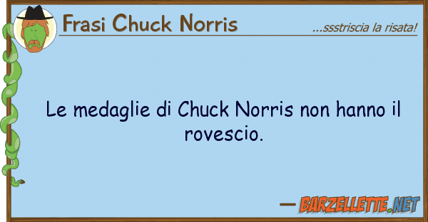 Frasi Chuck Norris medaglie chuck norris hanno