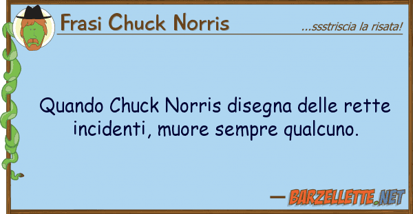 Frasi Chuck Norris quando chuck norris disegna rette