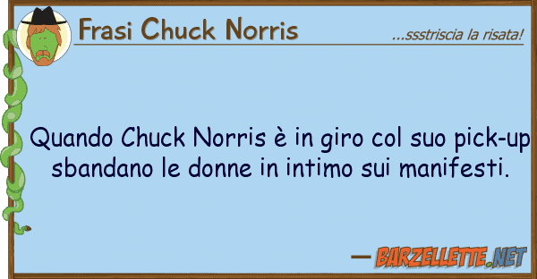Frasi Chuck Norris quando chuck norris è giro p