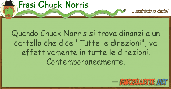 Frasi Chuck Norris quando chuck norris trova dinanzi u