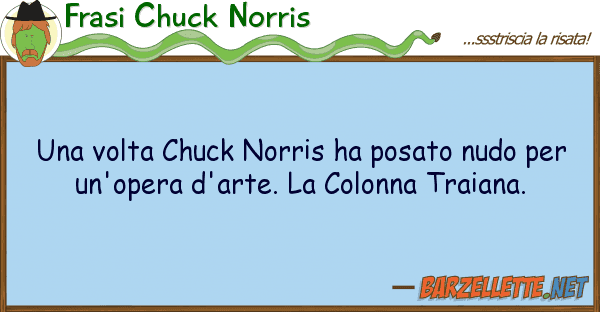 Frasi Chuck Norris volta chuck norris ha posato nudo pe