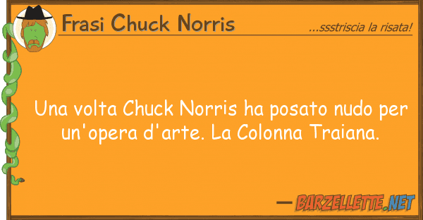 Frasi Chuck Norris volta chuck norris ha posato nudo pe