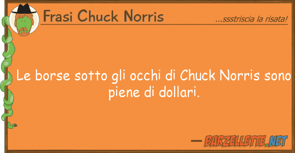 Frasi Chuck Norris borse sotto occhi chuck norris