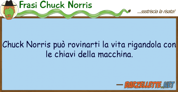 Frasi Chuck Norris chuck norris può rovinarti vita riga