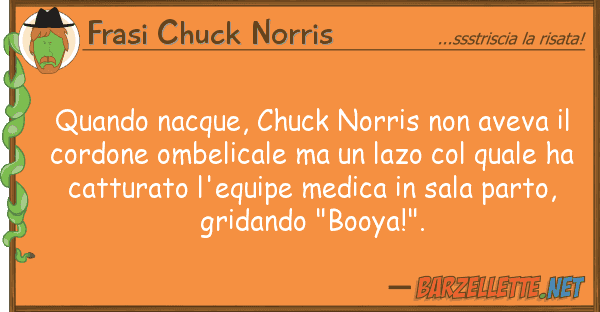 Frasi Chuck Norris quando nacque, chuck norris aveva