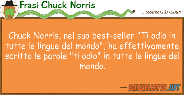 Frasi Chuck Norris chuck norris, best-seller "ti od