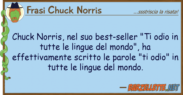 Frasi Chuck Norris chuck norris, best-seller "ti od