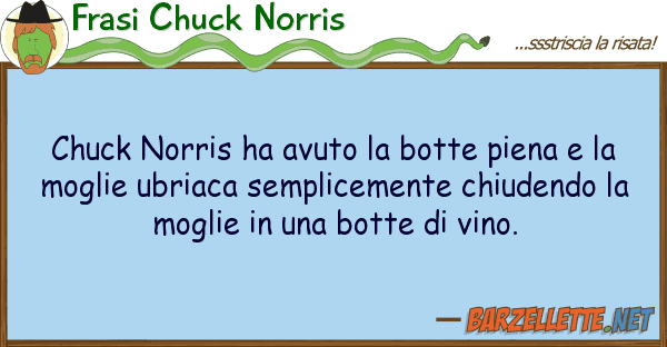 Frasi Chuck Norris chuck norris ha avuto botte piena