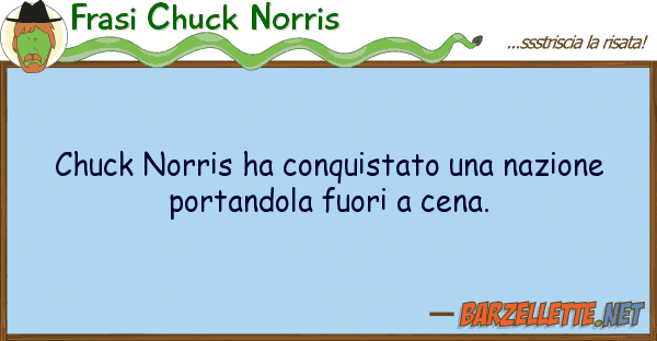 Frasi Chuck Norris chuck norris ha conquistato nazione