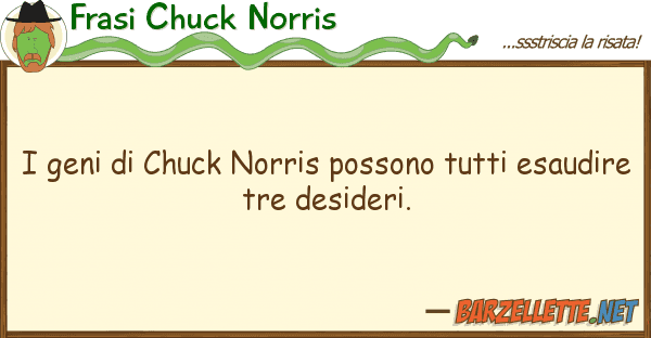 Frasi Chuck Norris geni chuck norris possono esa