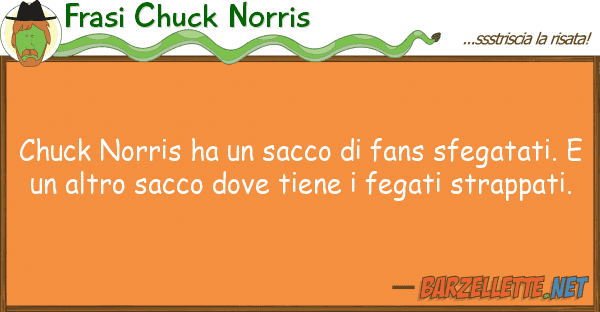 Frasi Chuck Norris chuck norris ha sacco fans sfegata