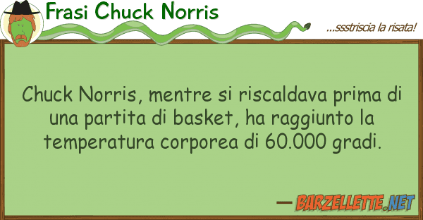 Frasi Chuck Norris chuck norris, mentre riscaldava prima