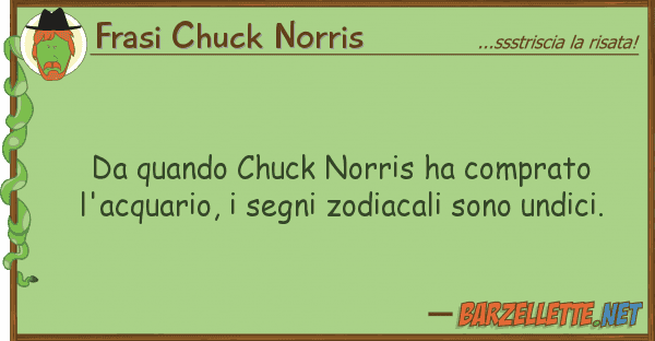 Frasi Chuck Norris quando chuck norris ha comprato l'acq