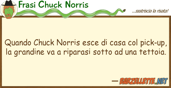 Frasi Chuck Norris quando chuck norris esce casa pic