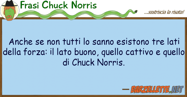 Frasi Chuck Norris sanno esistono tre