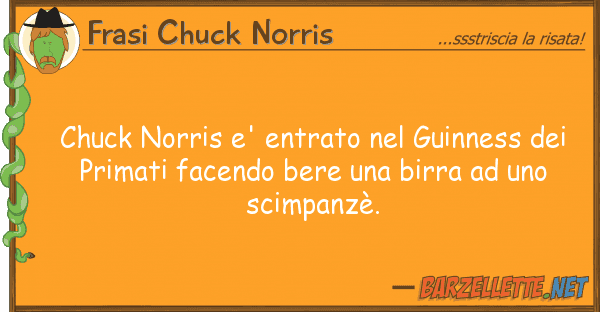 Frasi Chuck Norris chuck norris e' entrato guinness