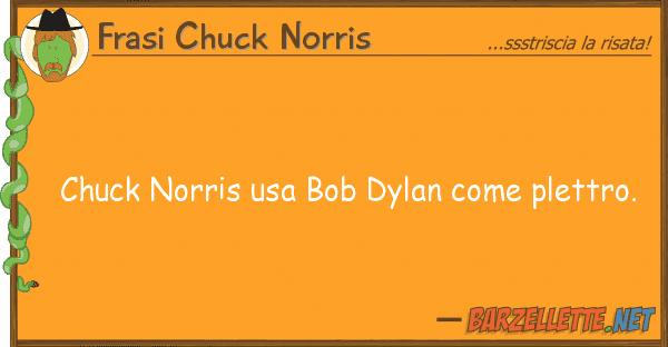 Frasi Chuck Norris chuck norris usa bob dylan plettro.