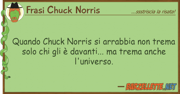 Frasi Chuck Norris quando chuck norris arrabbia trem