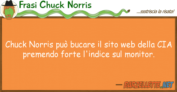 Frasi Chuck Norris chuck norris può bucare sito web