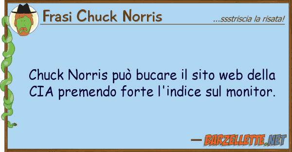 Frasi Chuck Norris chuck norris può bucare sito web