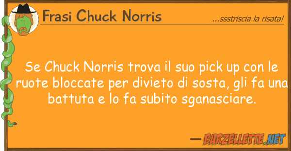 Frasi Chuck Norris chuck norris trova pick up