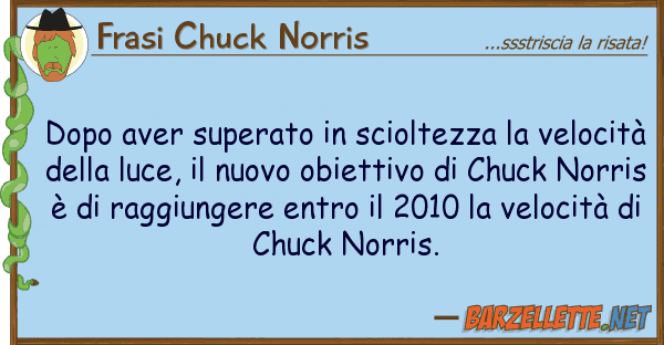 Frasi Chuck Norris dopo aver superato scioltezza velo