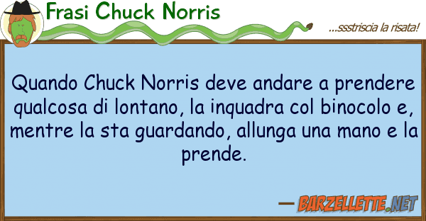 Frasi Chuck Norris quando chuck norris deve andare prende