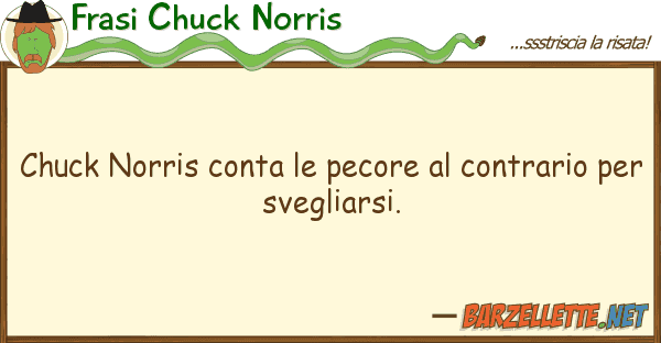 Frasi Chuck Norris chuck norris conta pecore contrari