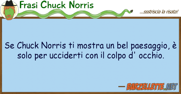 Frasi Chuck Norris chuck norris mostra bel paesagg