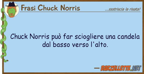 Frasi Chuck Norris chuck norris può far sciogliere can
