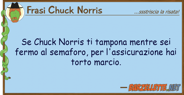 Frasi Chuck Norris chuck norris tampona mentre sei fe