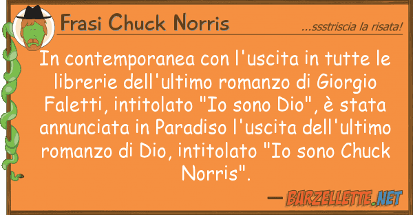 Frasi Chuck Norris contemporanea l'uscita tutte