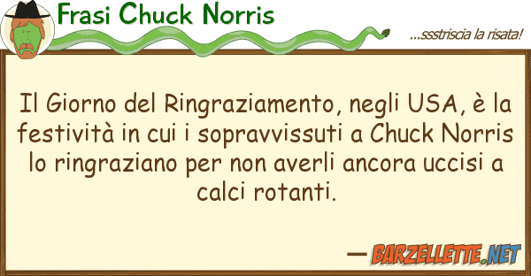 Frasi Chuck Norris giorno ringraziamento, usa,