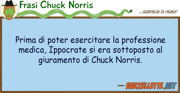 Frasi Chuck Norris prima poter esercitare professione