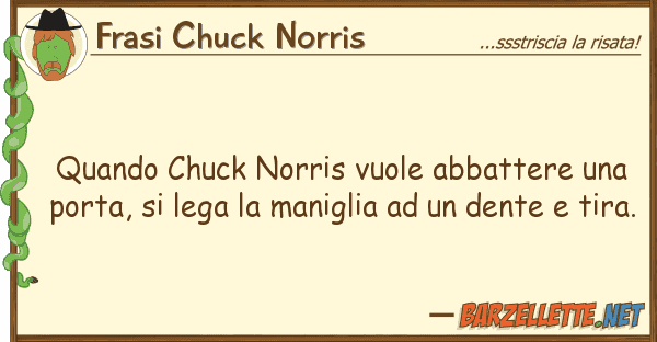 Frasi Chuck Norris quando chuck norris vuole abbattere