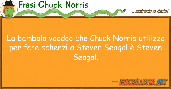 Frasi Chuck Norris bambola voodoo chuck norris utili