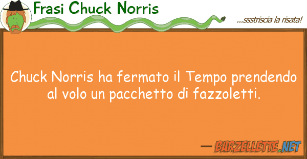 Frasi Chuck Norris chuck norris ha fermato tempo prenden
