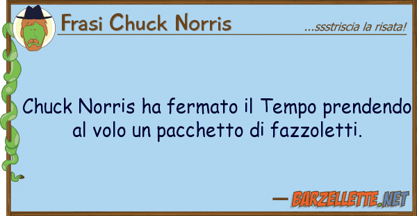 Frasi Chuck Norris chuck norris ha fermato tempo prenden