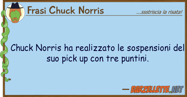 Frasi Chuck Norris chuck norris ha realizzato sospension