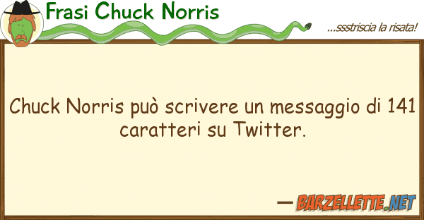 Frasi Chuck Norris chuck norris può scrivere messaggio