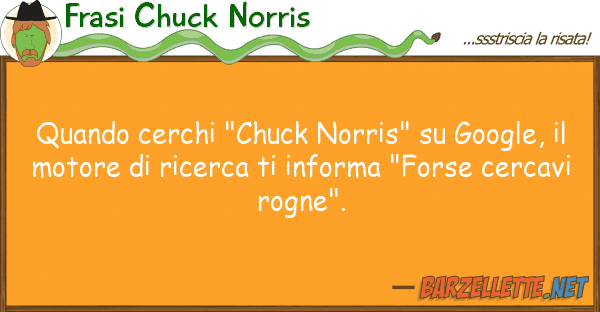 Frasi Chuck Norris quando cerchi "chuck norris" google,