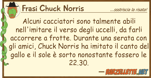 Frasi Chuck Norris alcuni cacciatori sono talmente abili