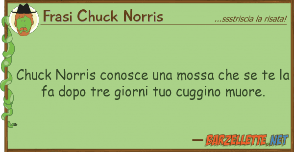 Frasi Chuck Norris chuck norris conosce mossa te