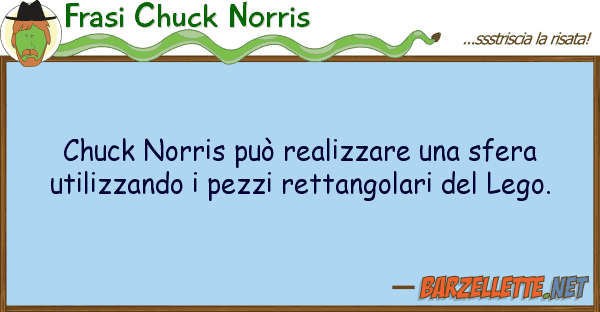 Frasi Chuck Norris chuck norris può realizzare sfera u