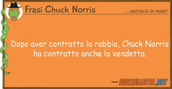 Frasi Chuck Norris dopo aver contratto rabbia, chuck nor