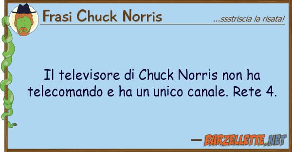 Frasi Chuck Norris televisore chuck norris ha tel