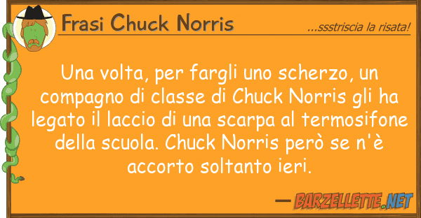 Frasi Chuck Norris volta, fargli scherzo, co