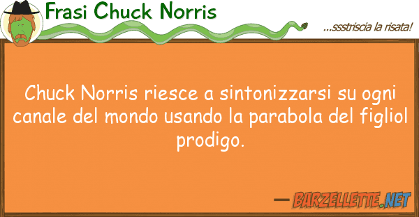 Frasi Chuck Norris chuck norris riesce sintonizzarsi