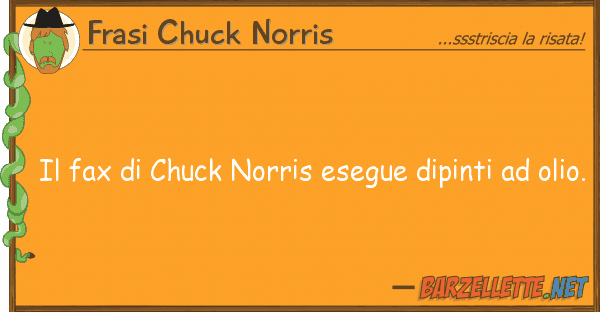 Frasi Chuck Norris fax chuck norris esegue dipinti