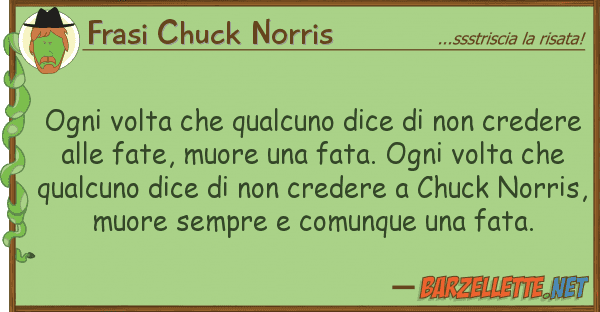 Frasi Chuck Norris ogni volta qualcuno dice cred